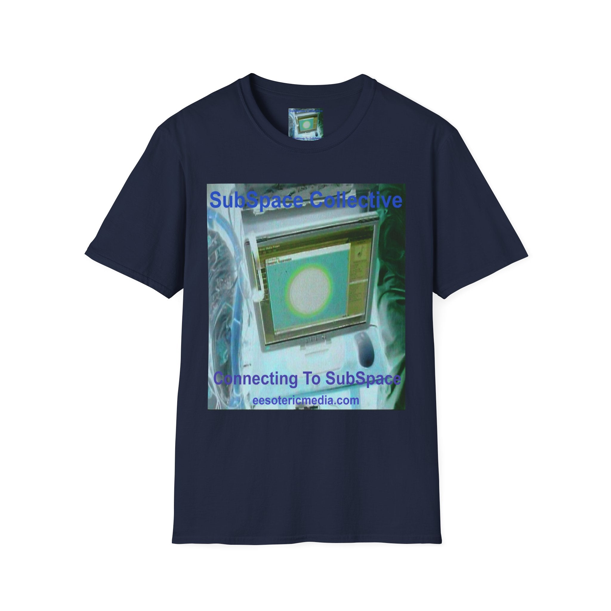 'Connecting To SubSpace' (SubSpace Collective) Lightweight Retro Sci Fi Tee