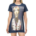 „Let's Go Now" (Audio Insight) Sci-Fi Alien/Antikes Design T-Shirt-Kleid