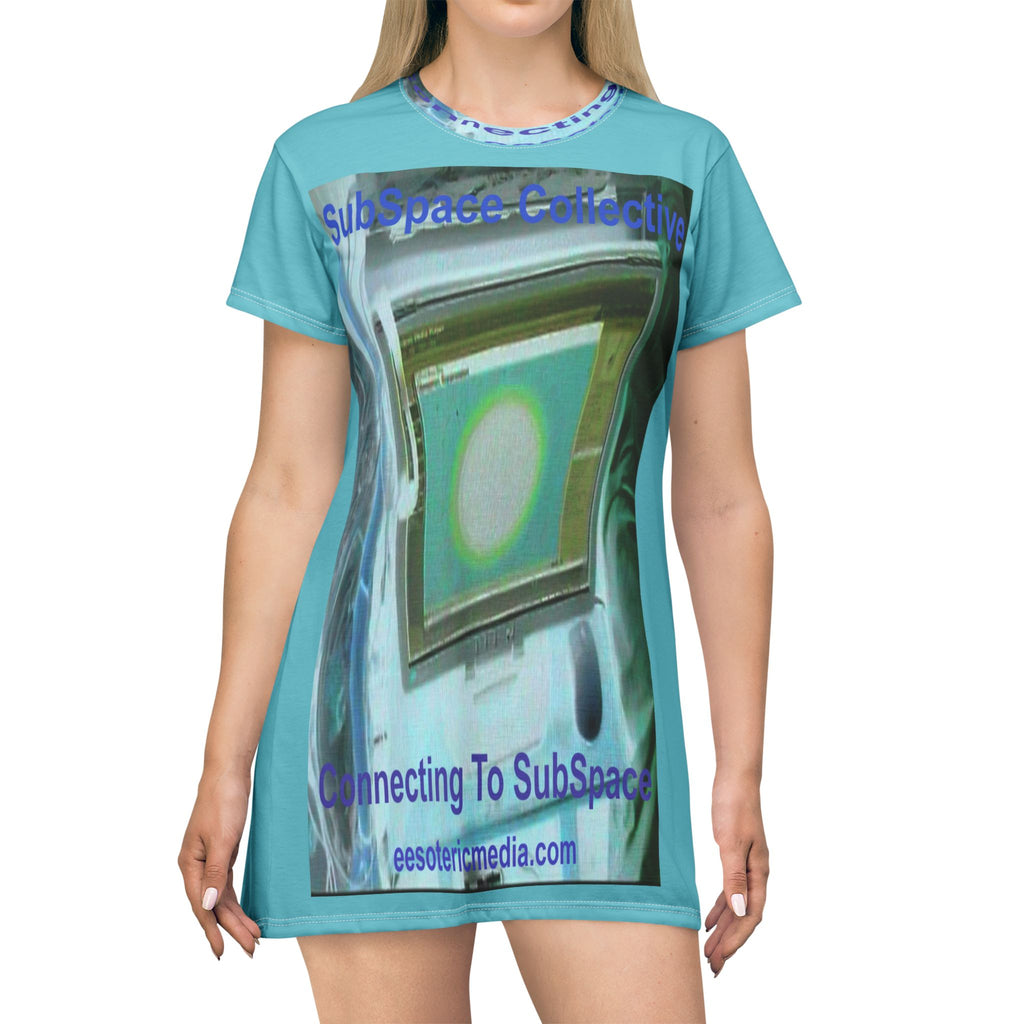 “Connecting to SubSpace” (SubSpace Collective) Graphic T-Dress