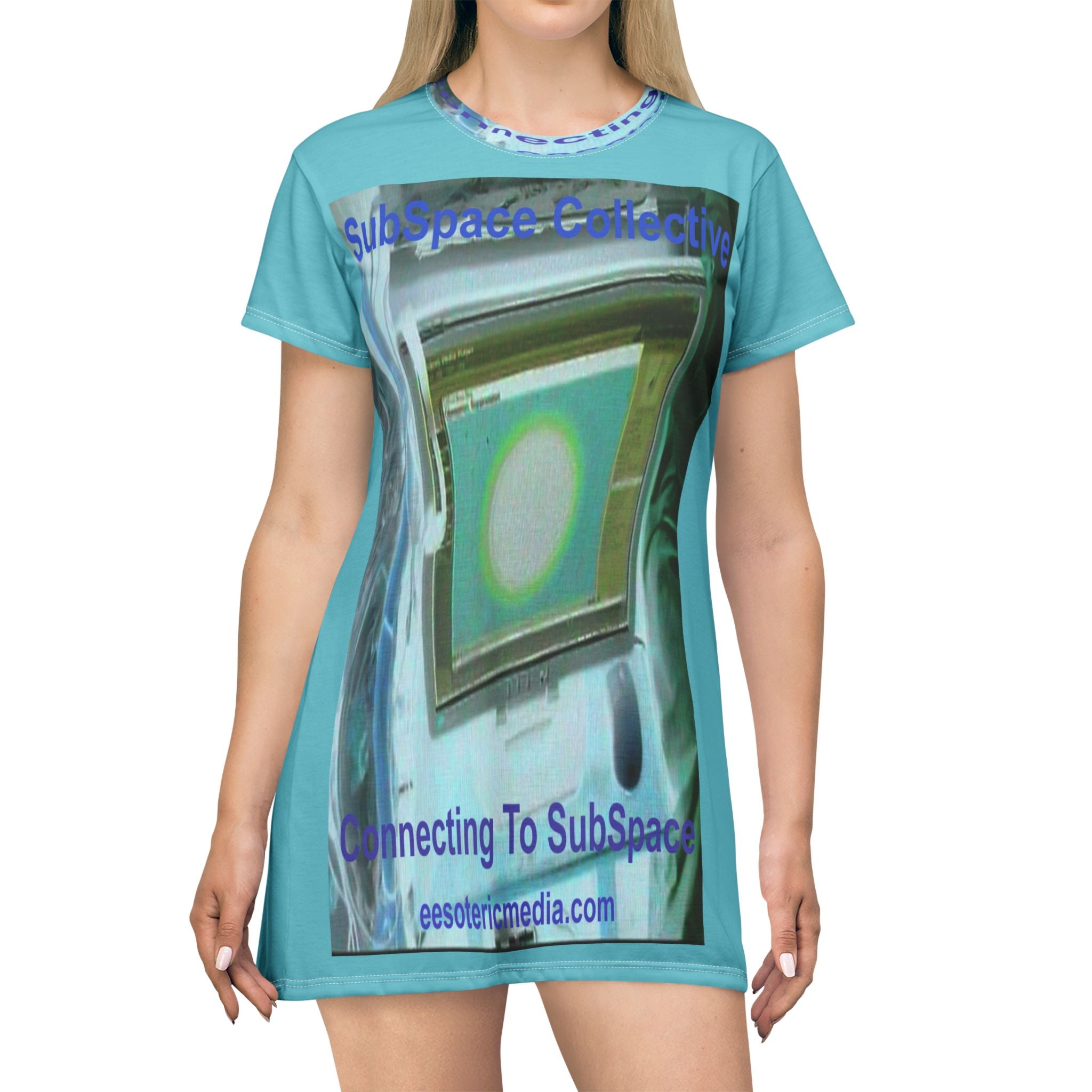 “Connecting to SubSpace” (SubSpace Collective) Graphic T-Dress