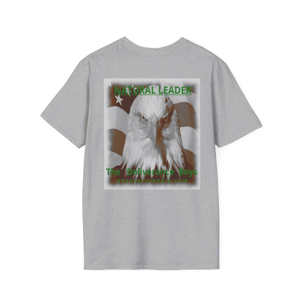 „Natural Leader" (The Deliverance Boys) Weißkopfseeadler-Grafik T-Shirt im klassischen Schnitt