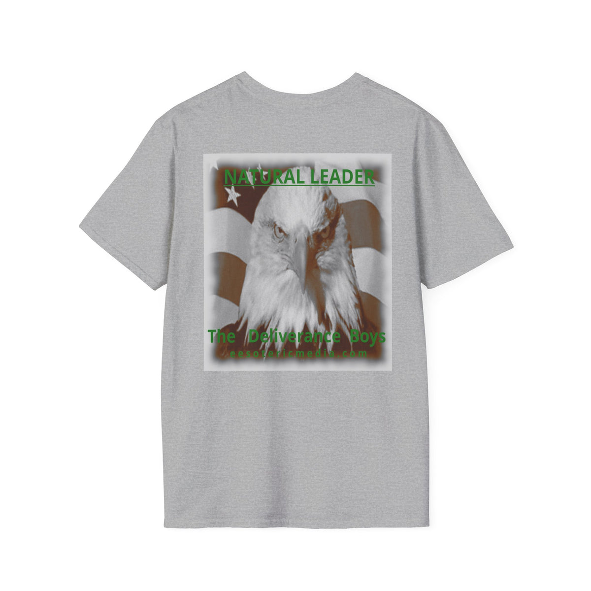 „Natural Leader" (The Deliverance Boys) Weißkopfseeadler-Grafik T-Shirt im klassischen Schnitt
