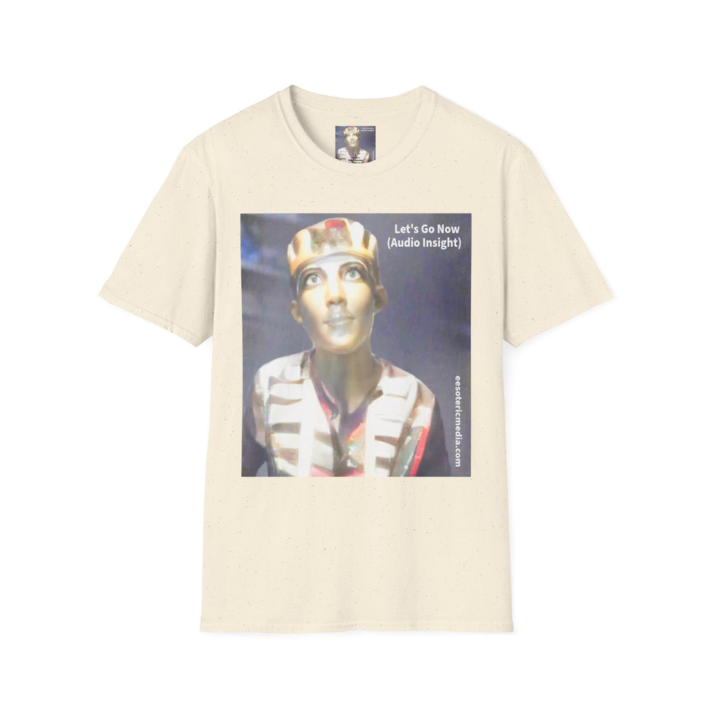 'Let's Go Now' (Audio Insight) Sc Fi Alien/Ancient Design Softstyle T-Shirt