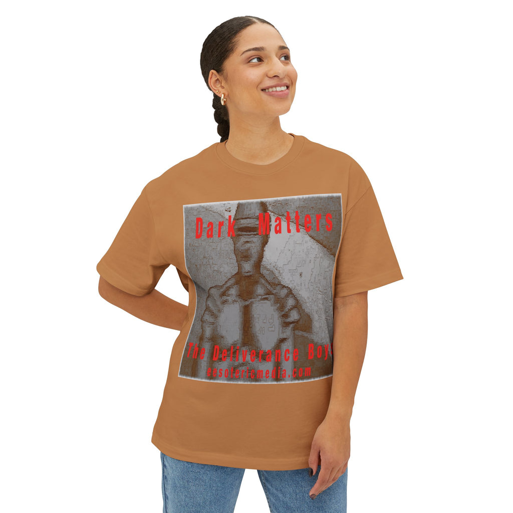 'Dark Matters' (The Deliverance Boys) Oversize Graphic Boxy T-Shirt