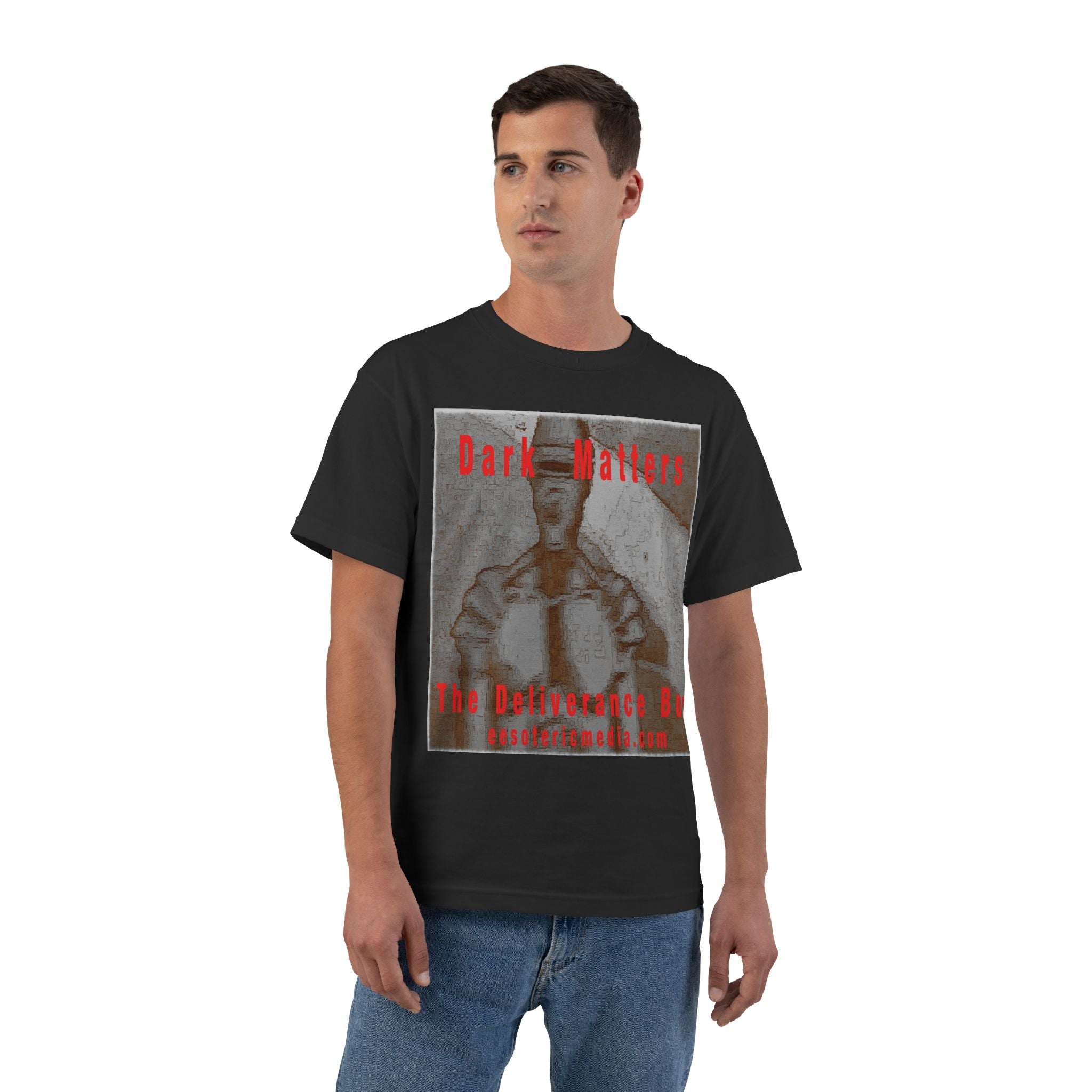 'Dark Matters' (The Deliverance Boys) Vintage Retro Sc-fi Graphic Beefy T-Shirt