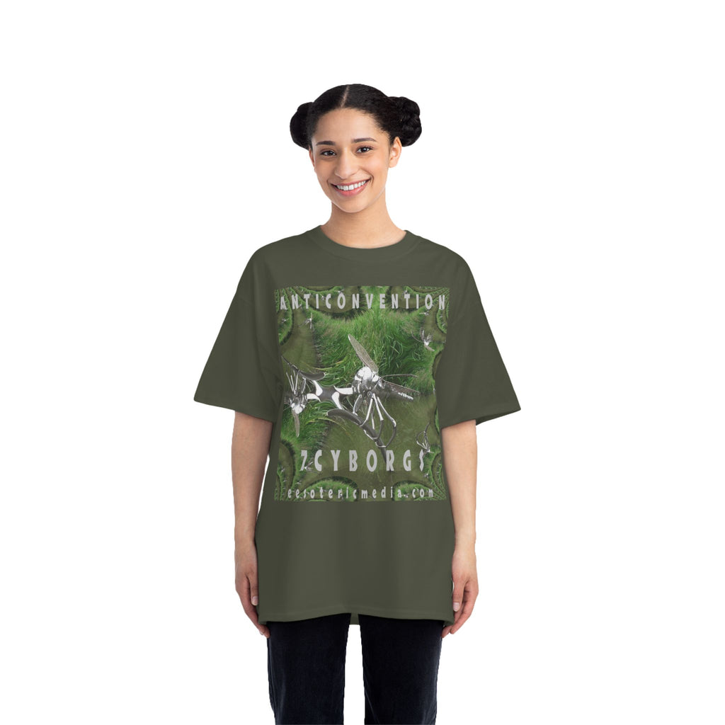 'Anticonvention' (7Cyborgs)) Futuristic Dragonfly Graphic Beefy T-Shirt