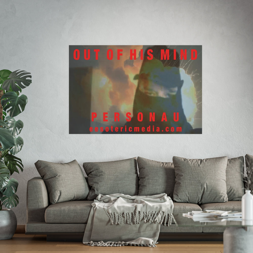 बड़े आकार का 'Out of His Mind' (PersonaU) डार्क मिलिशिया पात्र कला प्रिंट 60"x40" (150cm x 100cm)