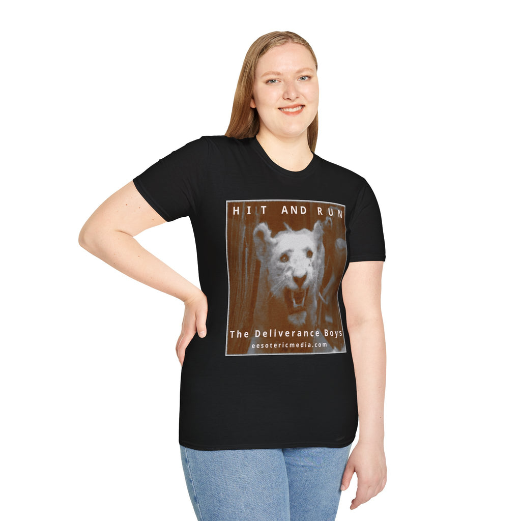 T-shirt graphique softstyle « Hit and Run » (The Deliverance Boys) de White Lion