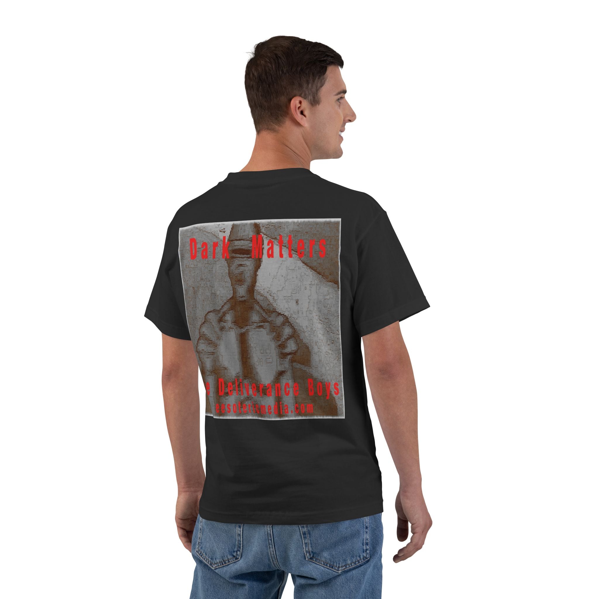 'Dark Matters' (The Deliverance Boys) Vintage Retro Sc-fi Graphic Beefy T-Shirt