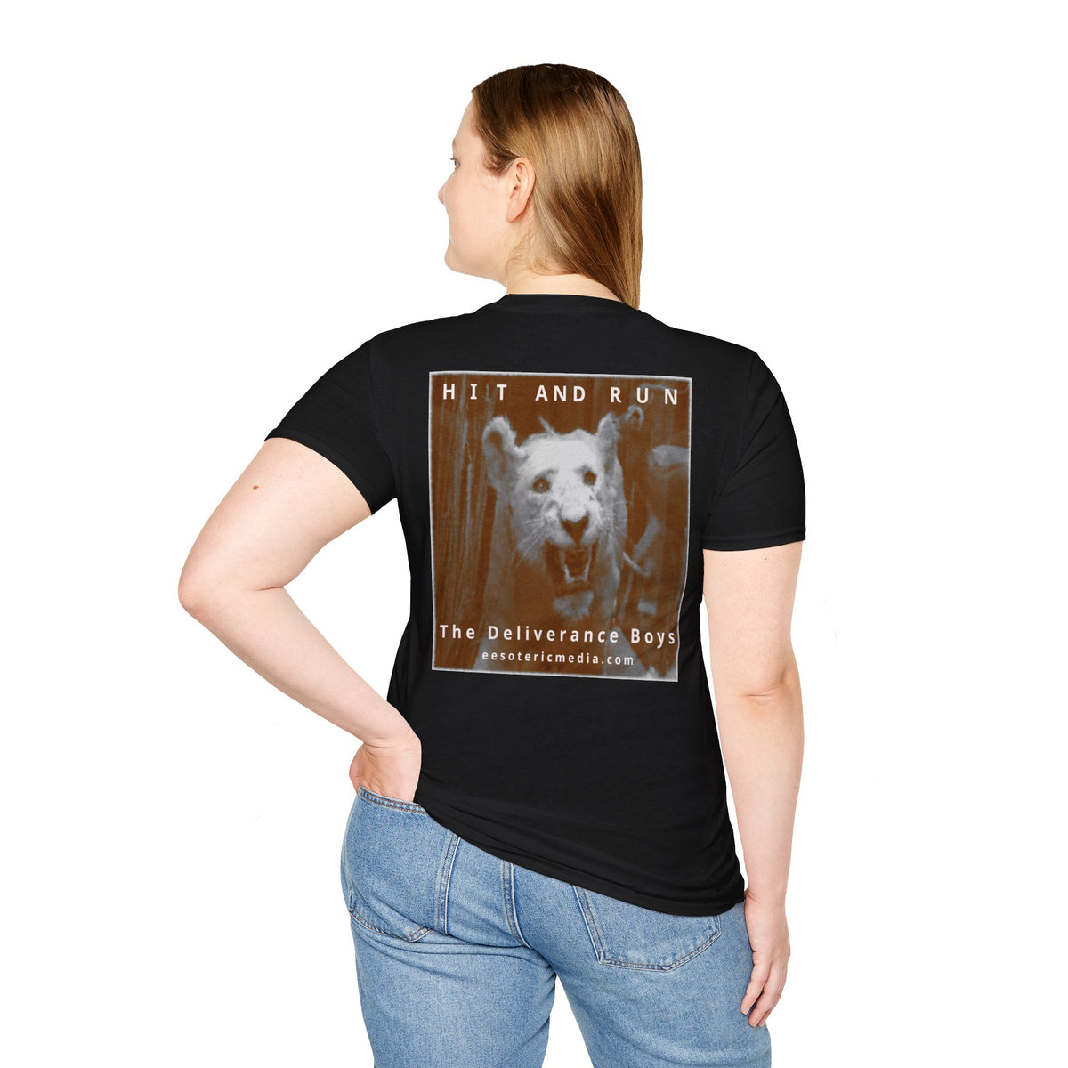 T-shirt graphique softstyle « Hit and Run » (The Deliverance Boys) de White Lion