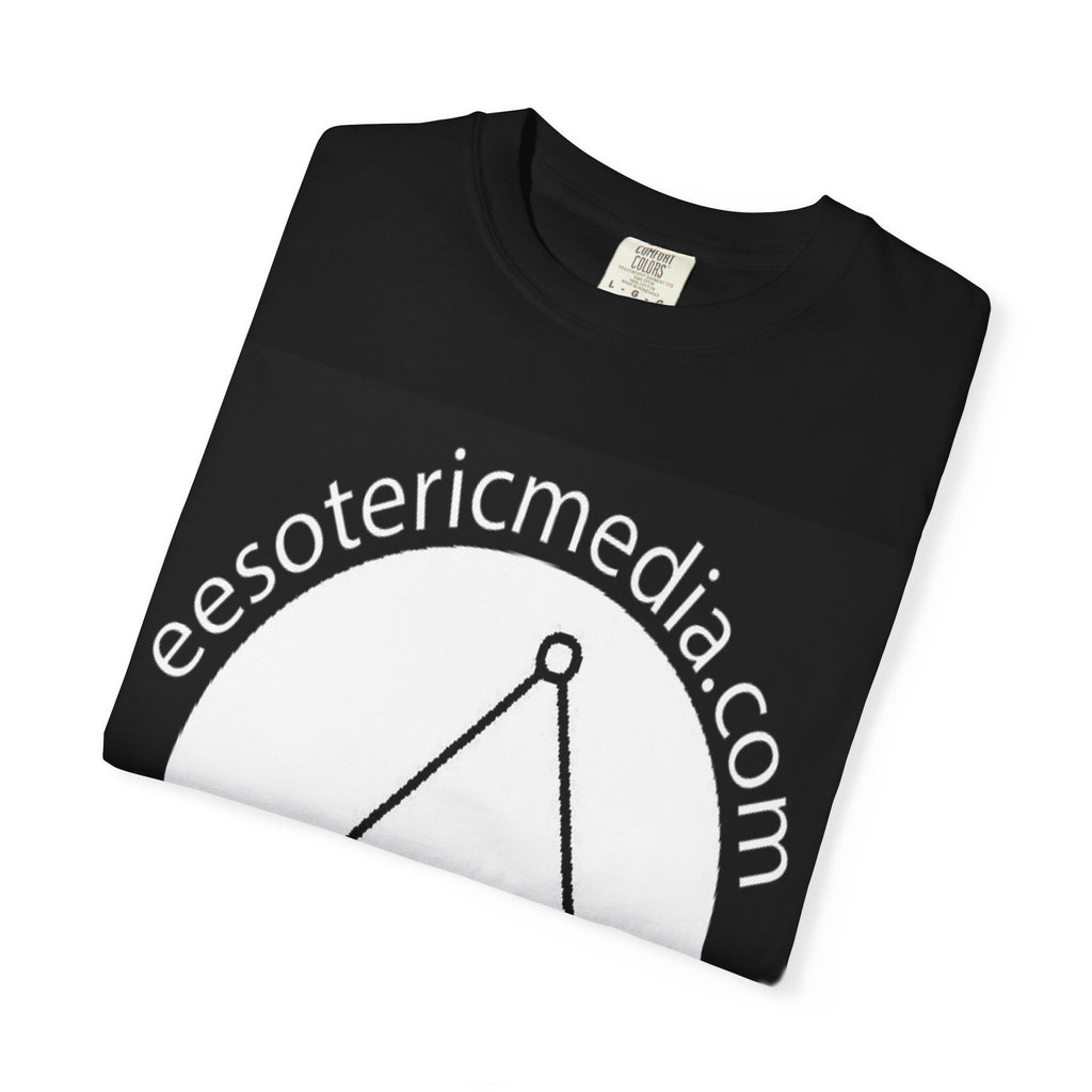 'esotericmedia.com' Logo Unisex Garment-Dyed T-Shirt