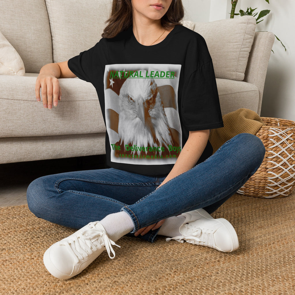 „Natural Leader" (The Deliverance Boys) Weißkopfseeadler-Grafik T-Shirt im klassischen Schnitt