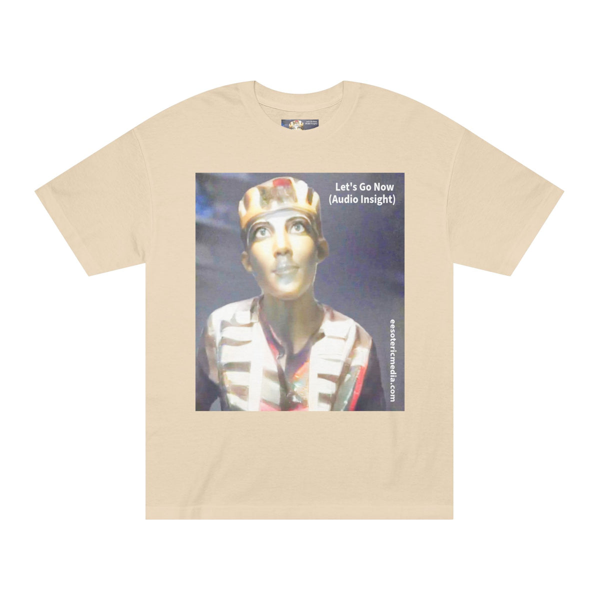 'Let's Go Now' (Audio Insight) Sc Fi Alien/Ancient Design Classic Fit-Shirt
