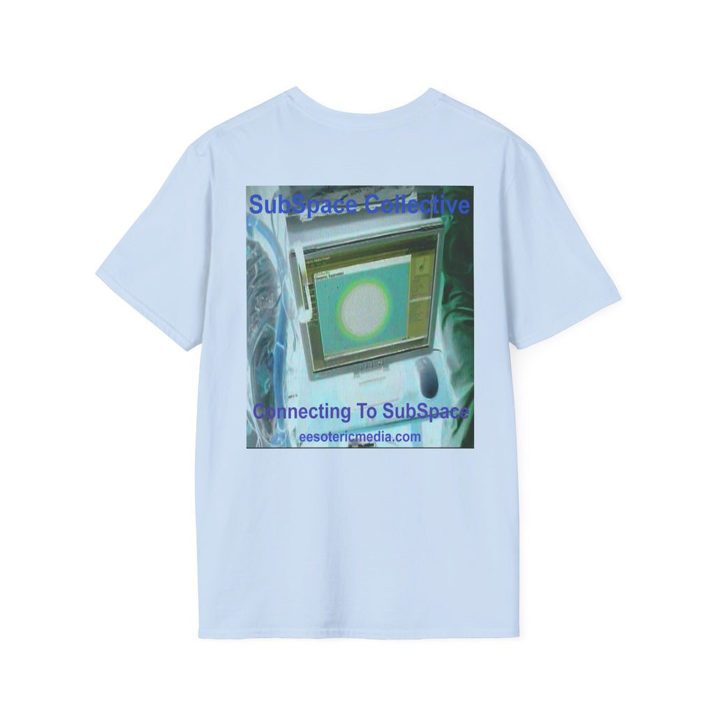 T-shirt rétro science-fiction style « softstyle » « Connecting To SubSpace » (SubSpace Collective)