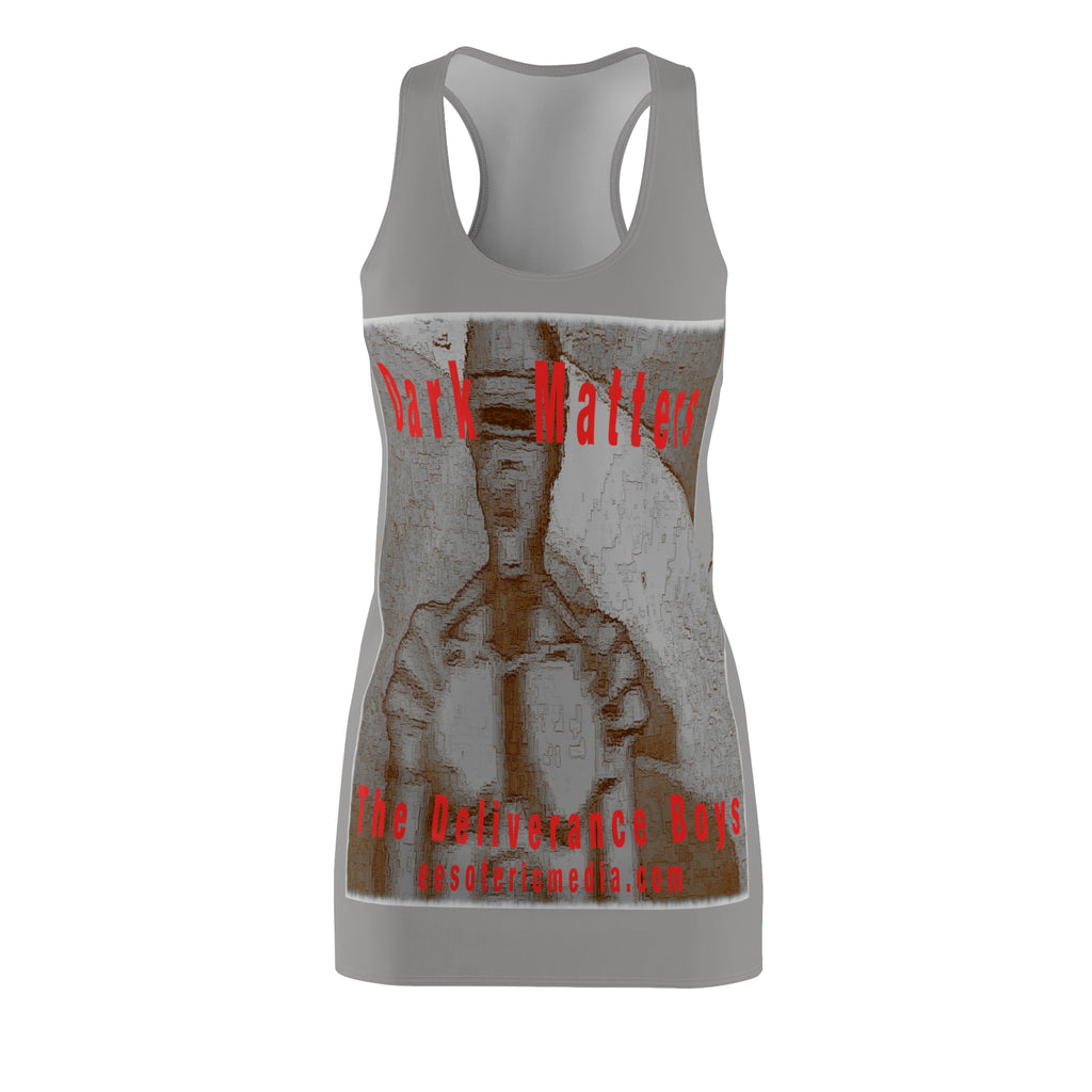 'Dark Matters' (The Deliverance Boys) Retro Sci fi Graphic Racerback Dress