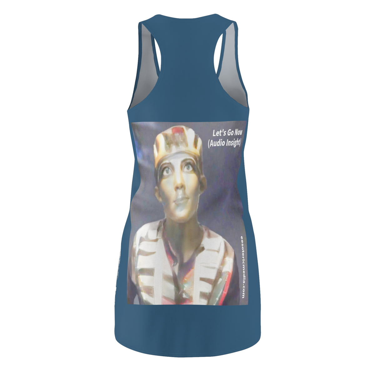 'Let's Go Now' (Audio Insight) Vestido Racerback de Diseño de Ciencia Ficción Alienígena/Ancestral