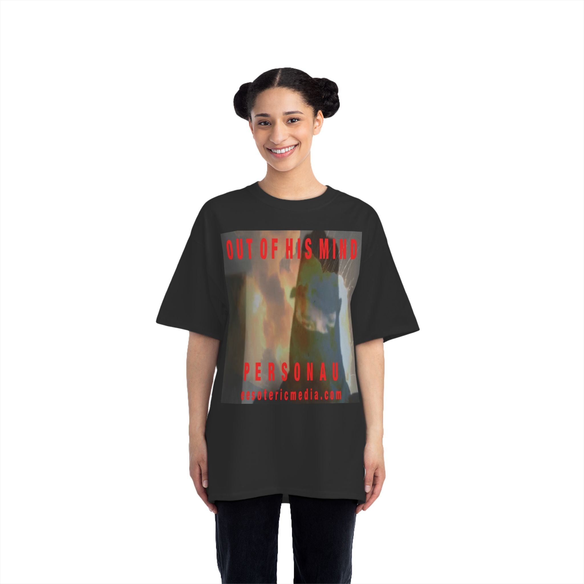 'Out of His Mind' (PersonaU) Surreal Graphic Beefy T-Shirt