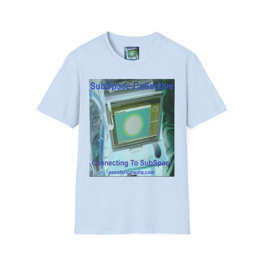 T-shirt rétro science-fiction style « softstyle » « Connecting To SubSpace » (SubSpace Collective)