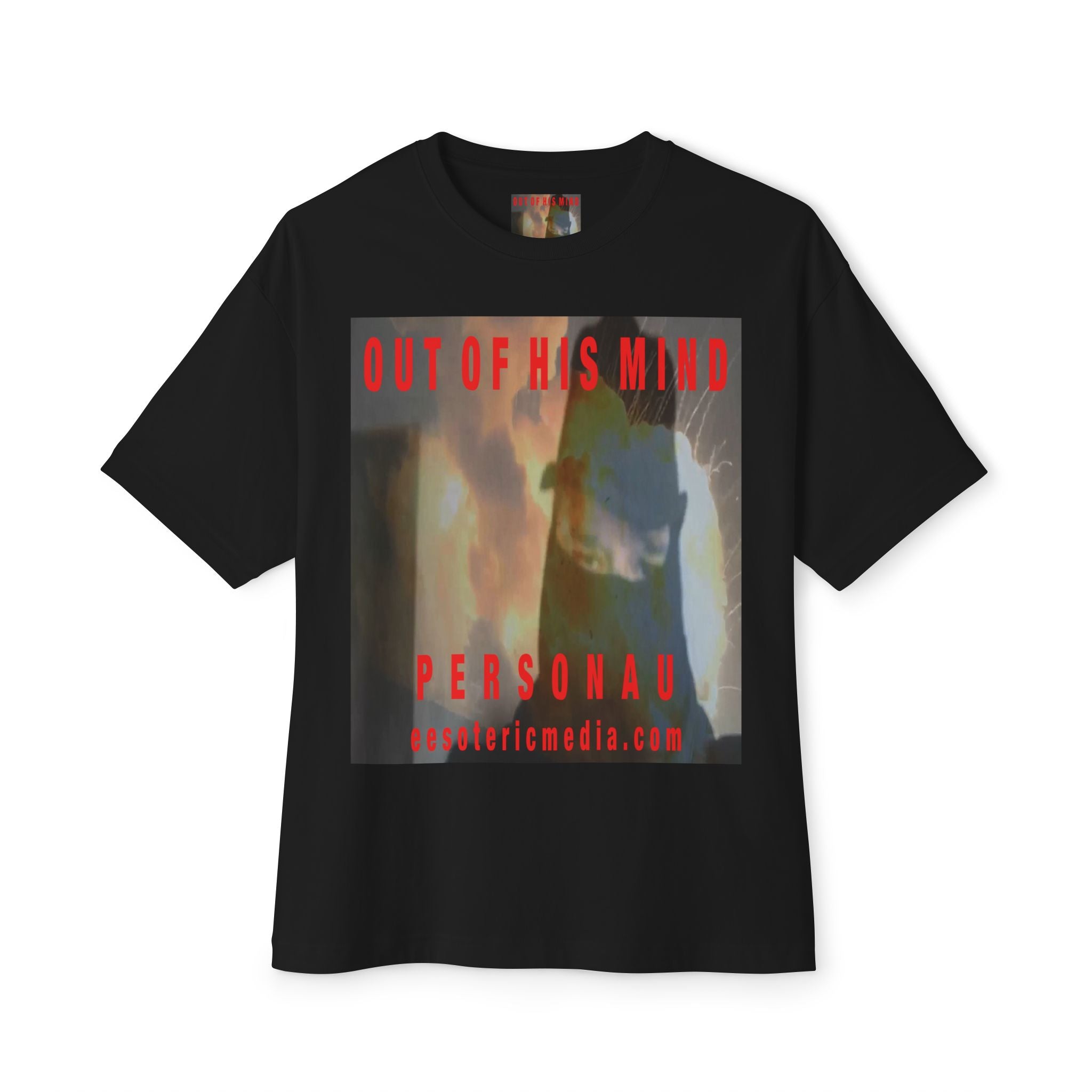'Out Of His Mind' (PersonaU) Graphic Oversize Boxy T‑Shirt