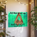 'Dark Minds For Dark Times' (Audio Insight) Horizontal Satin Art Poster 48"x36" (120cm x 90cm)