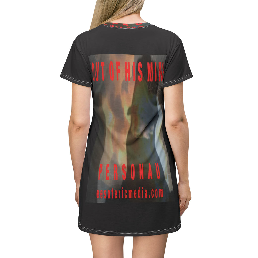 'Out of His Mind' Graphic (PersonaU) Surreal T-Dress