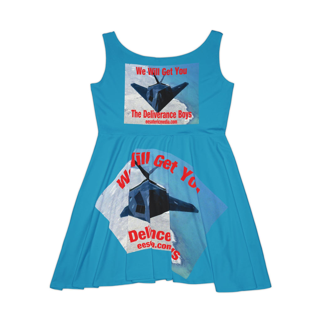 'We Will Get You' (The Deliverance Boys) Stealth Fighter Graphic Skater Dress