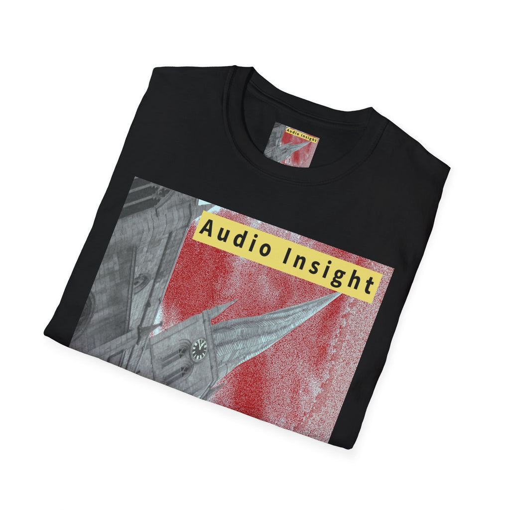 „Follow Me“ (Audio Insight) Wetterfestes, raketenförmiges Turm-Design, Softstyle-T-Shirt