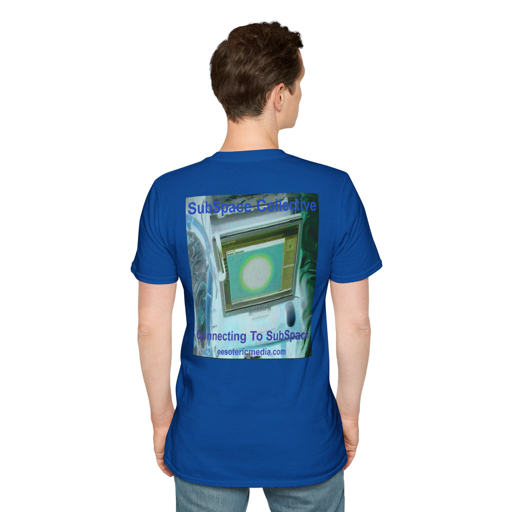 T-shirt rétro science-fiction style « softstyle » « Connecting To SubSpace » (SubSpace Collective)