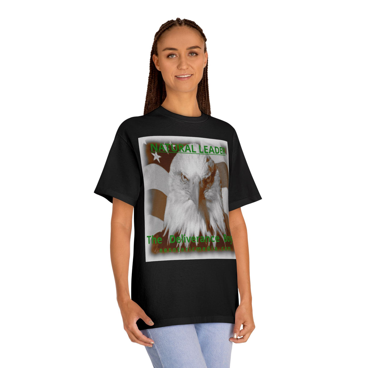 'Natural Leader' (The Deliverance Boys) Bald Eagle Graphic Softstyle T-Shirt