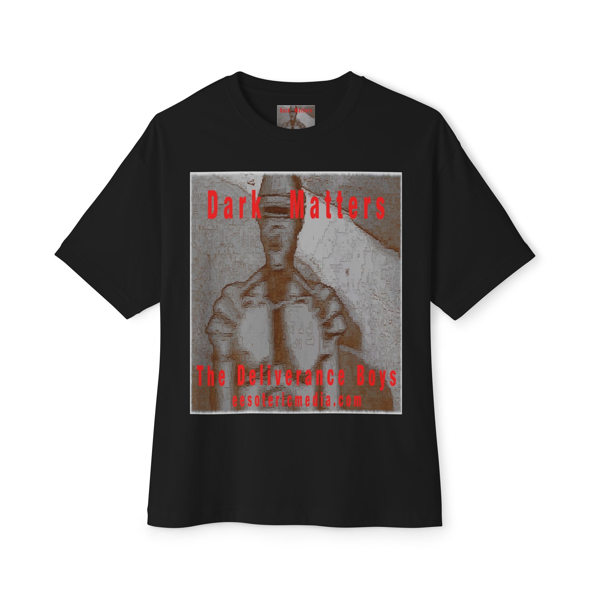 'Dark Matters' (The Deliverance Boys) Oversize Graphic Boxy T-Shirt