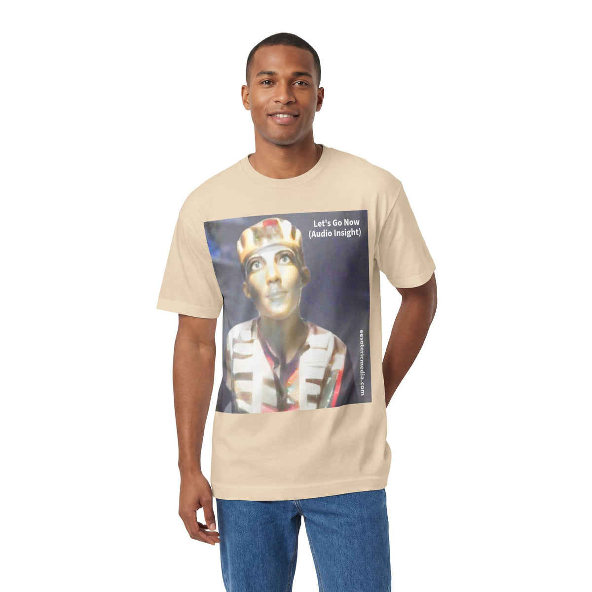 'Let's Go Now' (Audio Insight) Sc Fi Alien/Ancient Design Classic Fit-Shirt