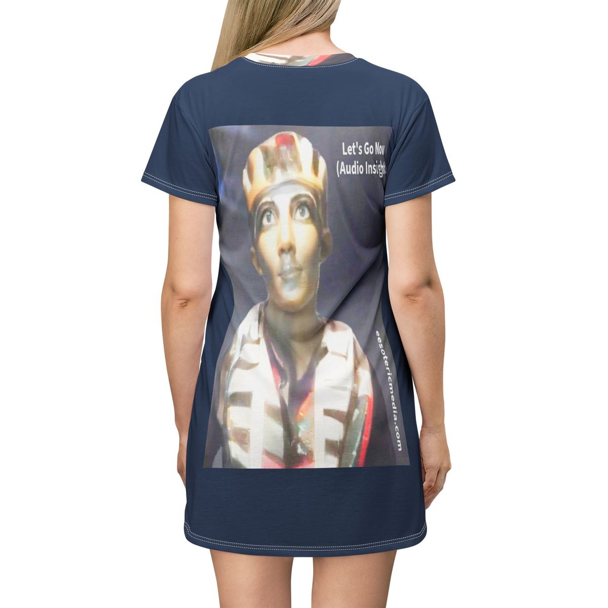 'Let's Go Now' (Audio Insight) Sc Fi Alien/Ancient Design T-Dress