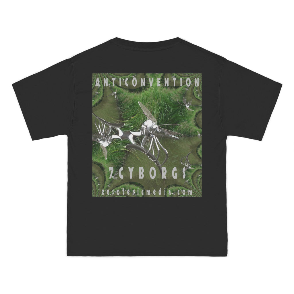 'Anticonvention' (7Cyborgs)) Futuristic Dragonfly Graphic Beefy T-Shirt