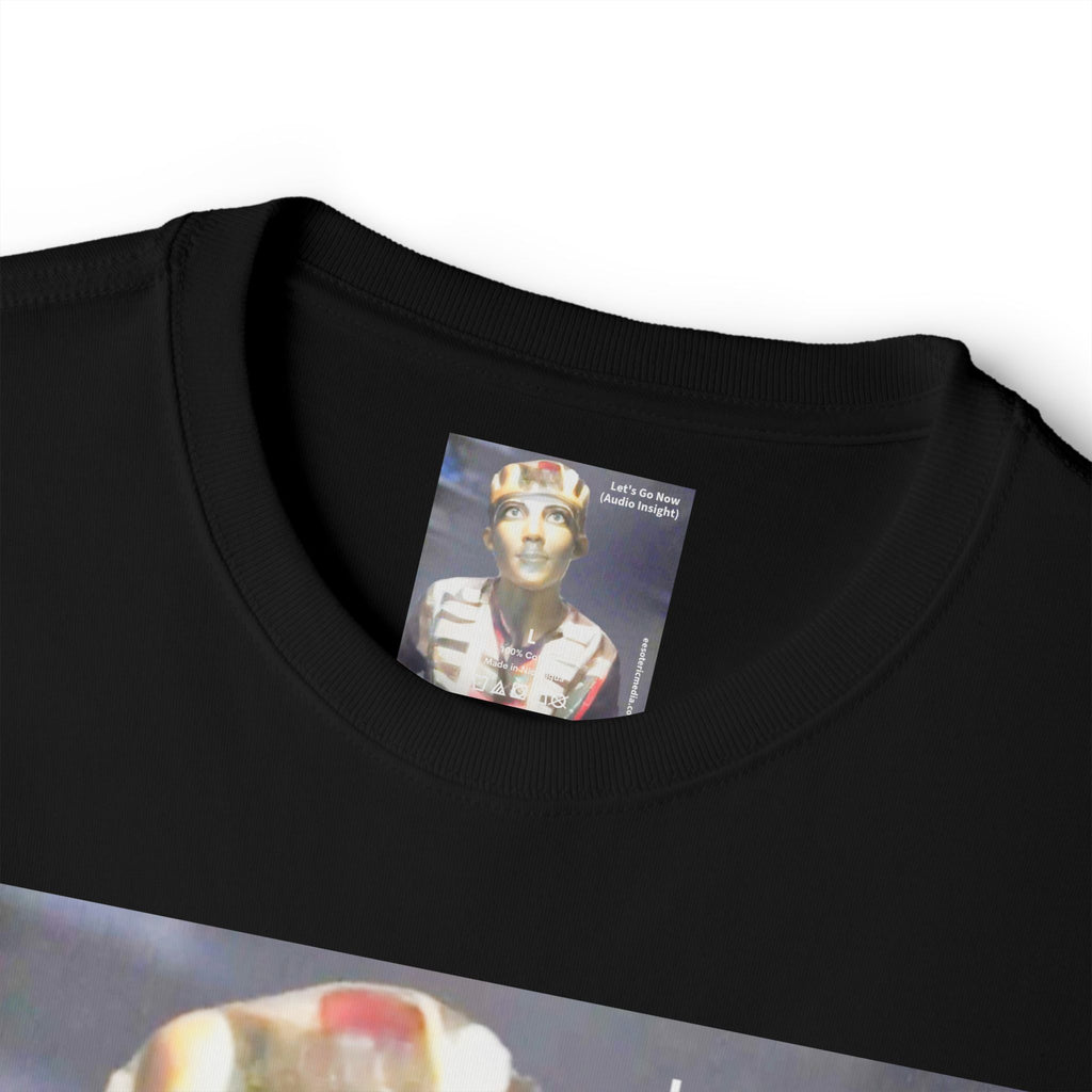 'Let's Go Now' (Audio Insight) Sc Fi Alien/Ancient Design Oversize Boxy T-Shirt