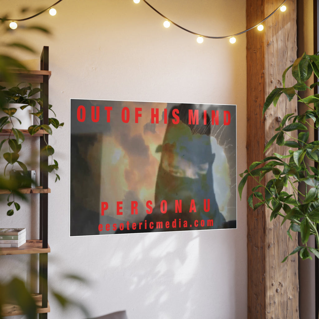 'Out Of His Mind' (PersonaU) Horizontal Satin Art Poster 48"x36" (120cm x 90cm)