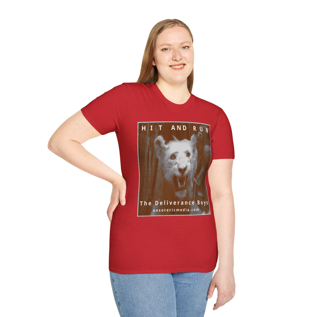 T-shirt graphique softstyle « Hit and Run » (The Deliverance Boys) de White Lion