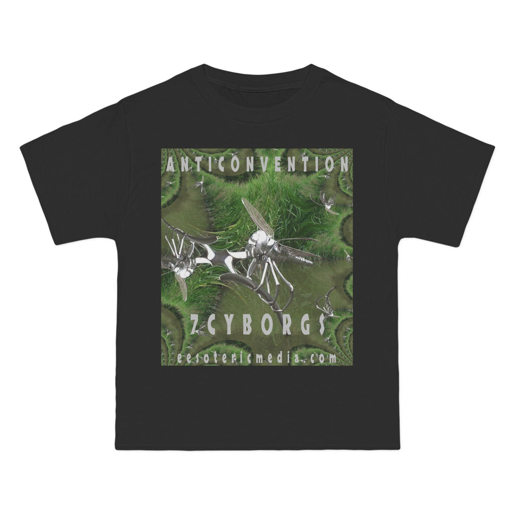 'Anticonvention' (7Cyborgs)) Futuristic Dragonfly Graphic Beefy T-Shirt