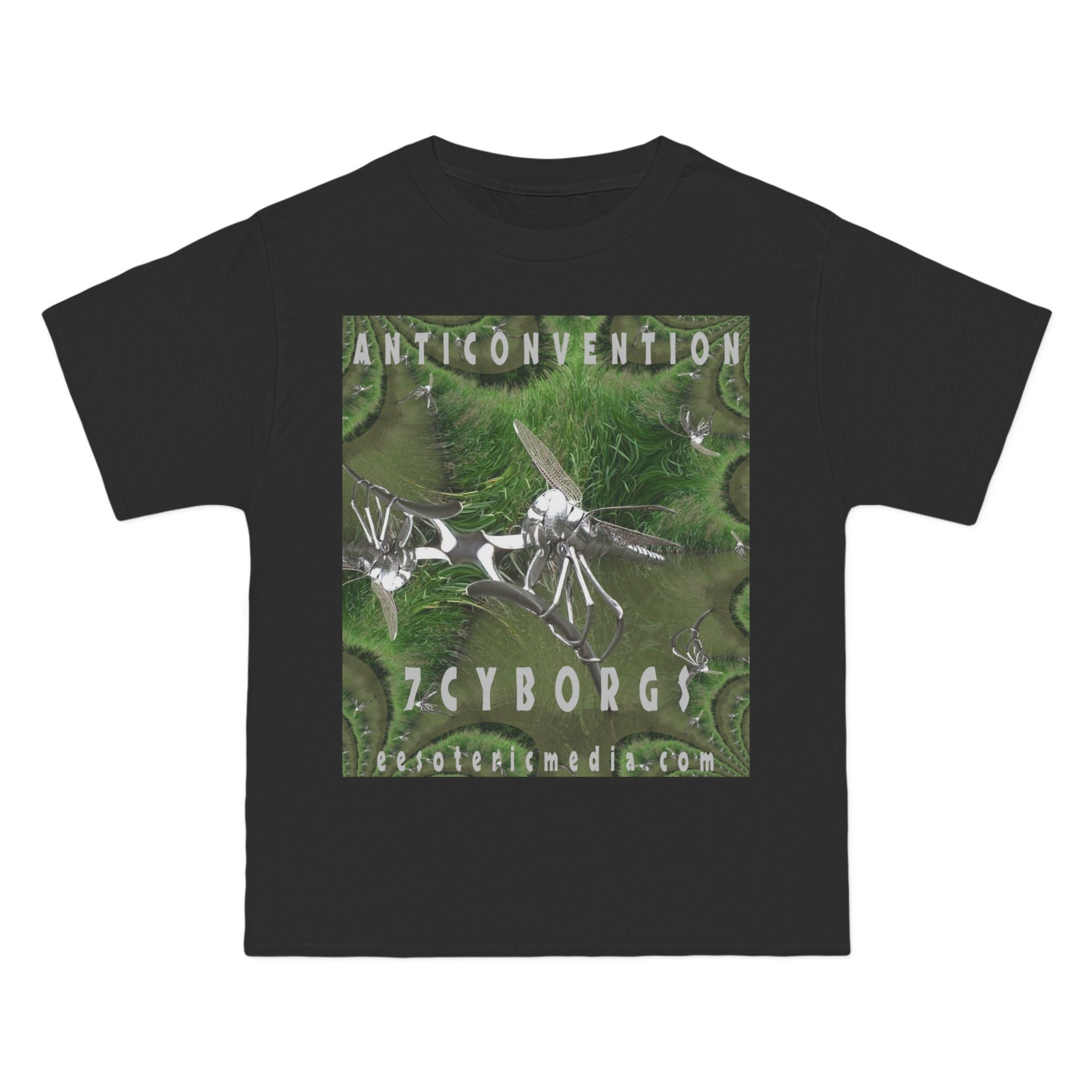 'Anticonvention' (7Cyborgs)) Futuristic Dragonfly Graphic Beefy T-Shirt