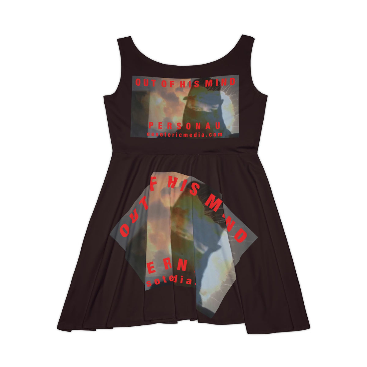 'Out Of His Mind' (PersonaU) Vestido Skater Gráfico