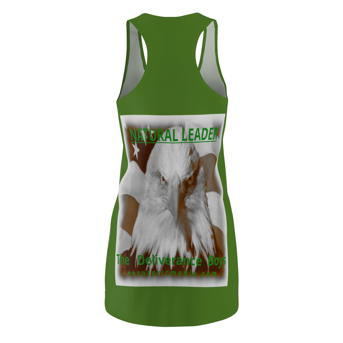 'Natural Leader' (The Deliverance Boys) Vestido Deportivo Gráfico de Águila Calva