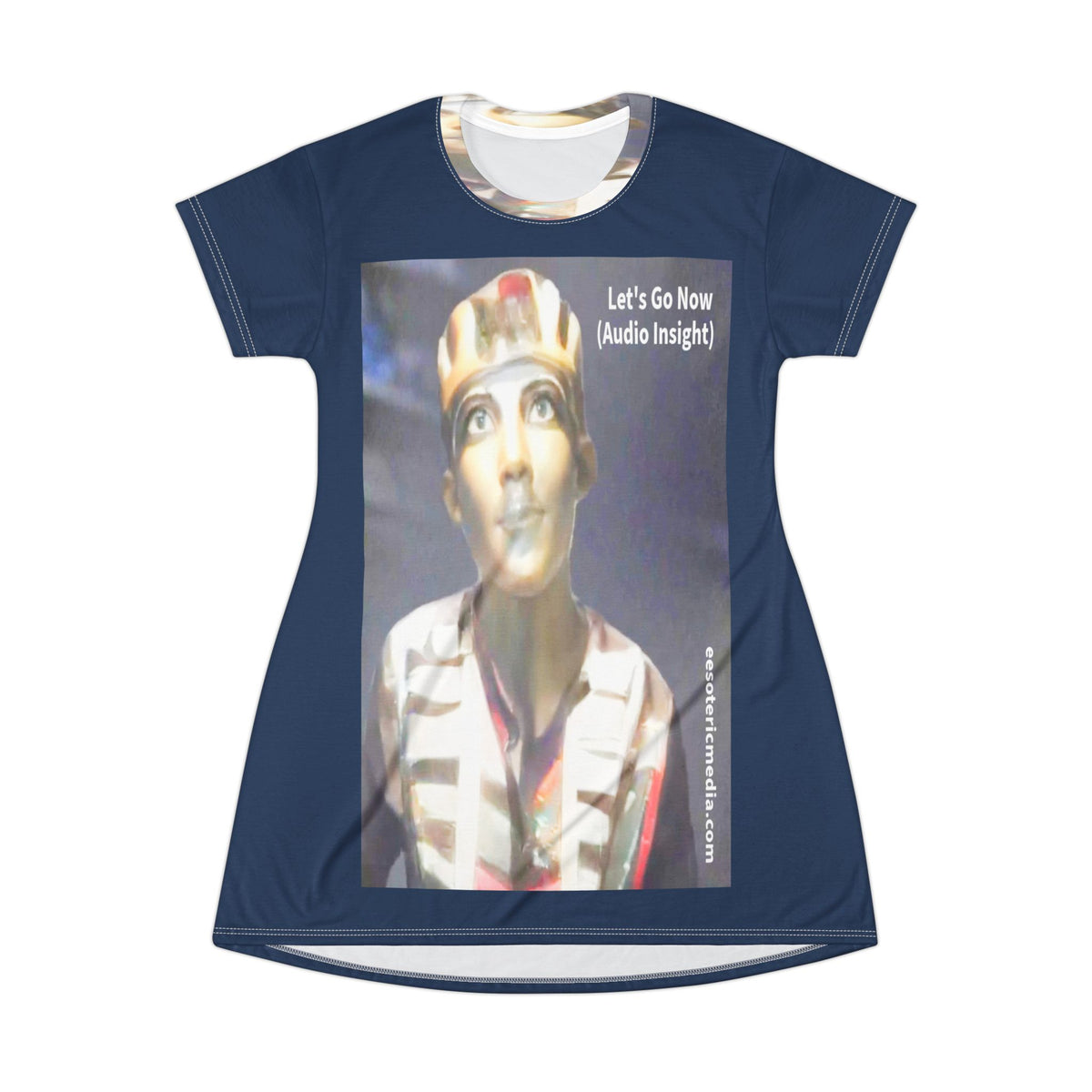 'Let's Go Now' (Audio Insight) Sc Fi Alien/Ancient Design T-Dress
