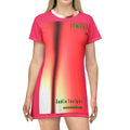 'Libido' (Audio Insight) Surreal Swirling Graphic T-Dress