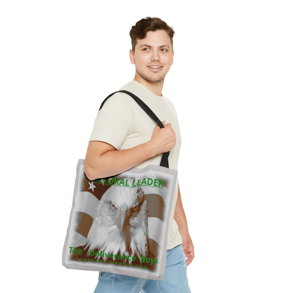 'Natural Leader' (The Deliverance Boys) Bolsa Tote con Diseño de Águila Calva(45cm x 45cm)