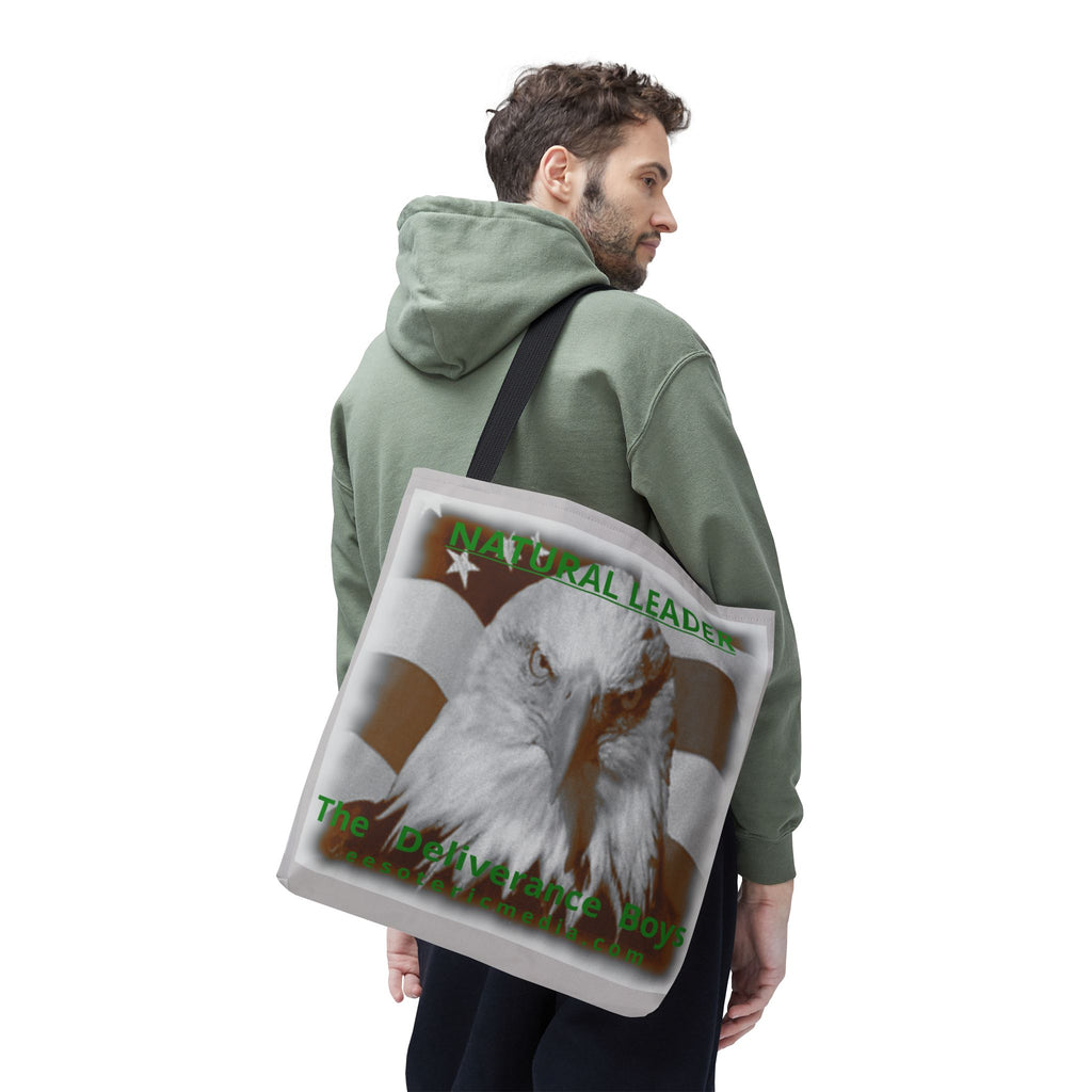 'Natural Leader' (The Deliverance Boys) Bolsa Tote con Diseño de Águila Calva(45cm x 45cm)