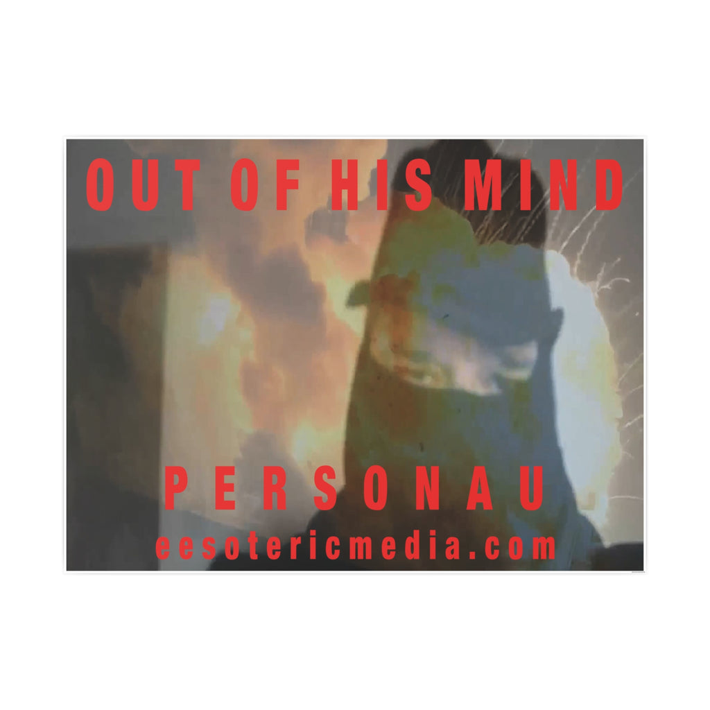 'Out Of His Mind' (PersonaU) Horizontal Satin Art Poster 48"x36" (120cm x 90cm)