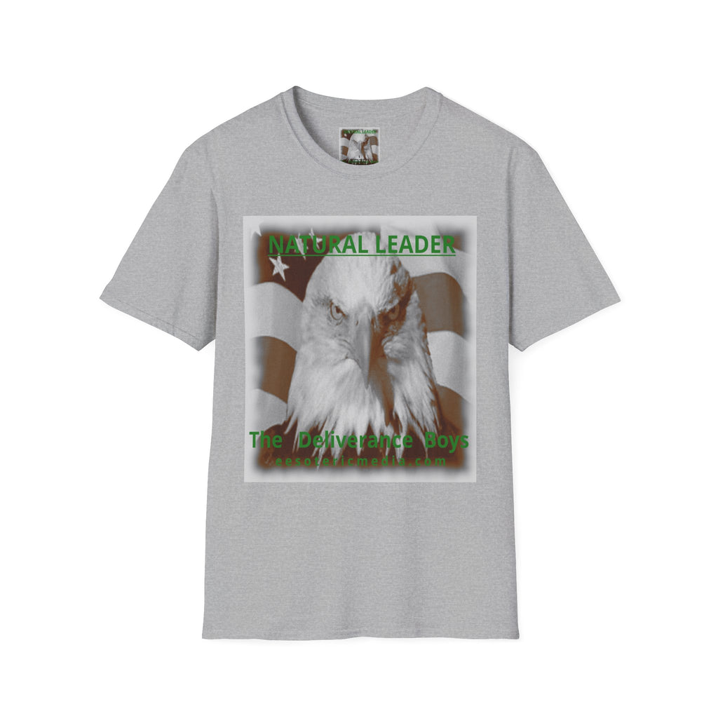 „Natural Leader" (The Deliverance Boys) Weißkopfseeadler-Grafik T-Shirt im klassischen Schnitt