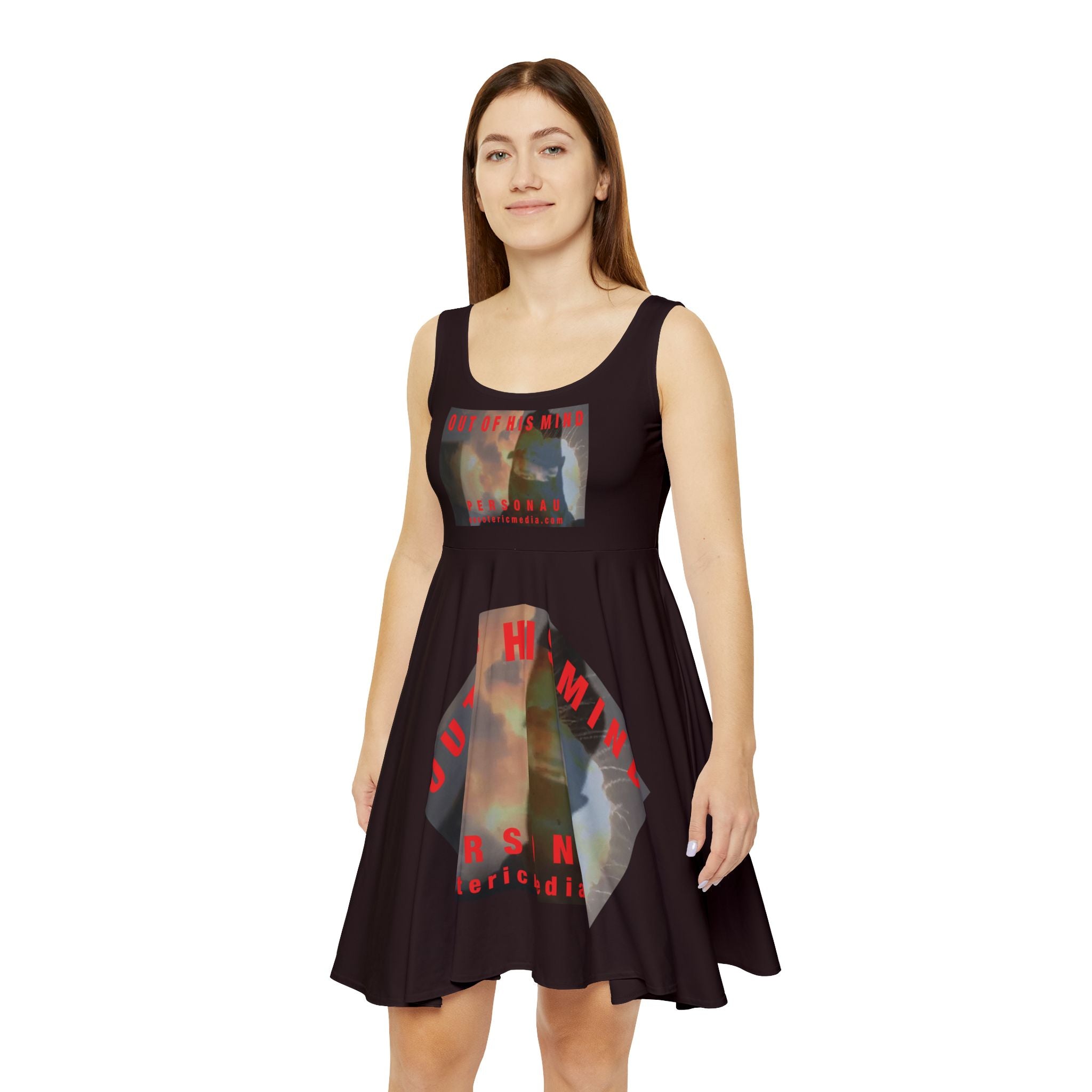 'Out Of His Mind' (PersonaU) Graphic Skater Dress