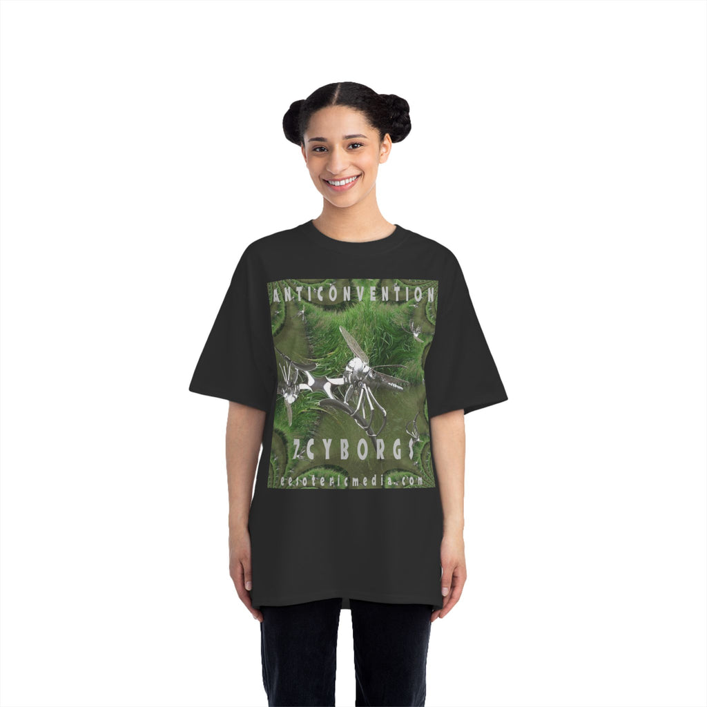 'Anticonvention' (7Cyborgs)) Futuristic Dragonfly Graphic Beefy T-Shirt
