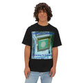 'Connecting To SubSpace' (SubSpace Collective) Retro TV Sci Fi Oversize Boxy T-Shirt
