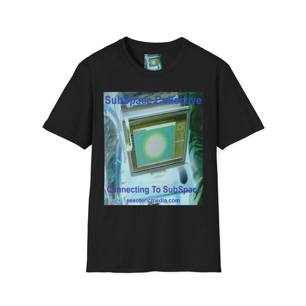 T-shirt rétro science-fiction style « softstyle » « Connecting To SubSpace » (SubSpace Collective)